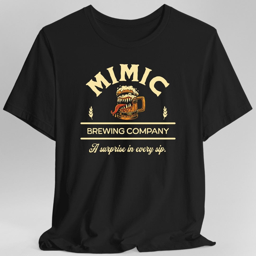 Printify T-Shirt Black / S Mimic Brewing Company Shirt