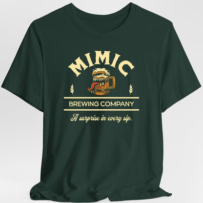 Printify T-Shirt Forest Green / S Mimic Brewing Company Shirt
