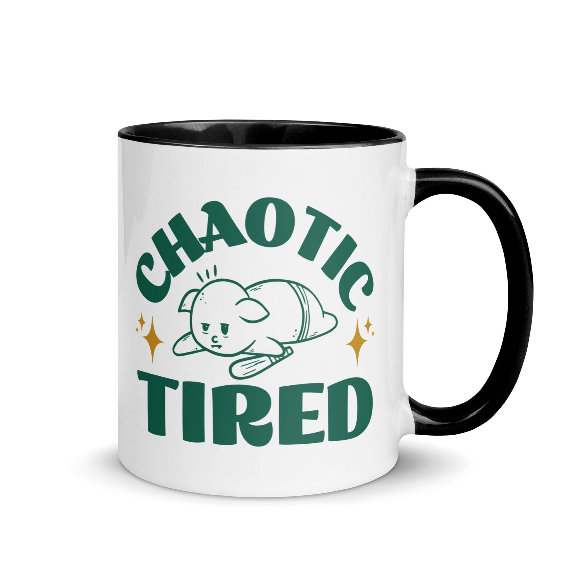 Chaotic Tired Mug - Funny Coffee Mug for Tired Goblins Mug Black / 11 oz