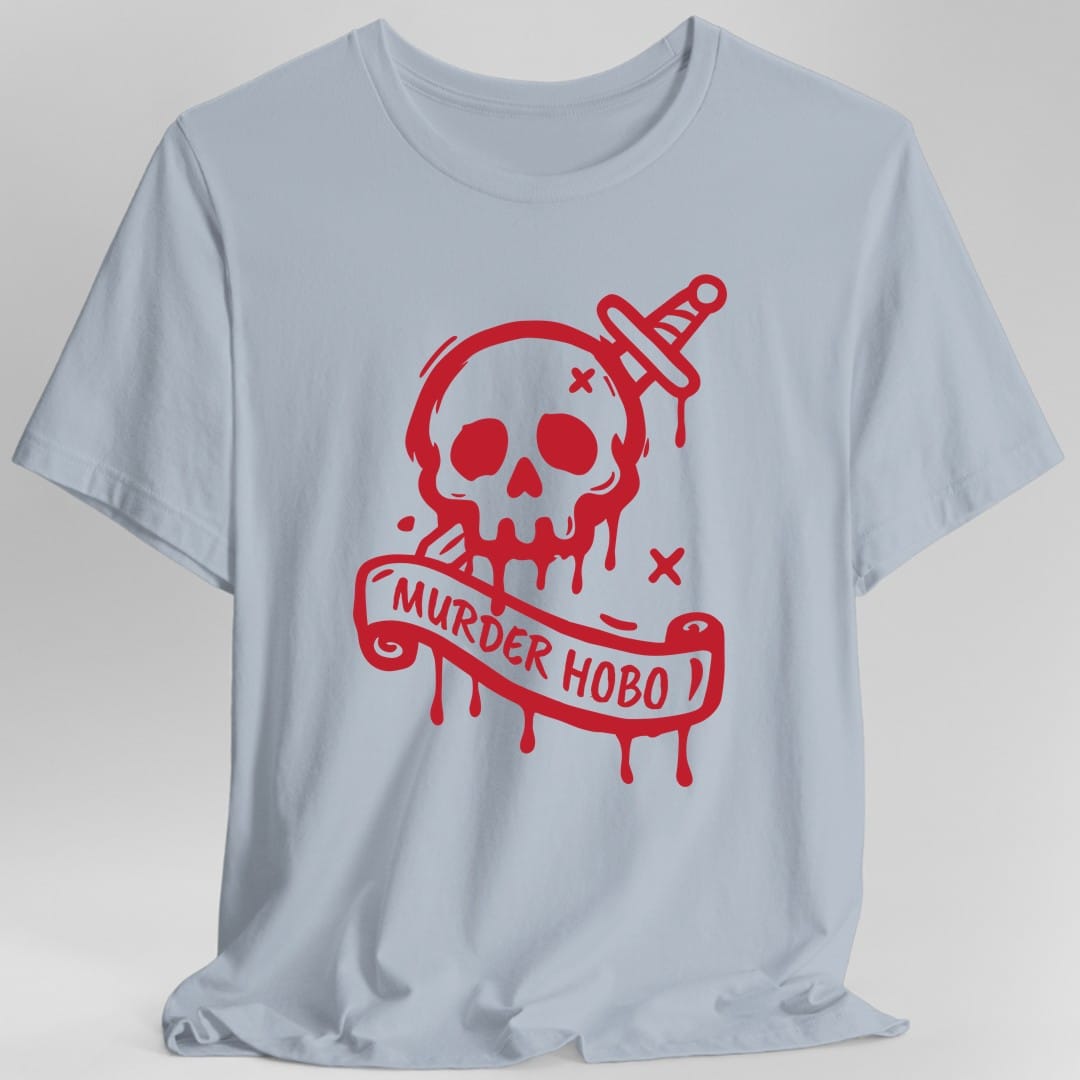 Printify T-Shirt Light Blue / S Murder Hobo Graffiti T-Shirt