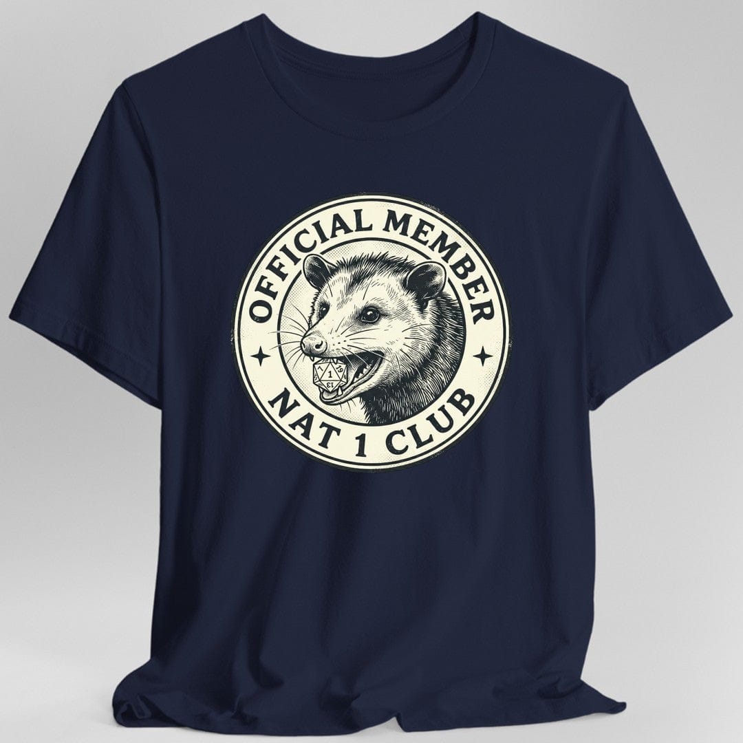 Printify T-Shirt Navy / S Nat 1 Club T-Shirt