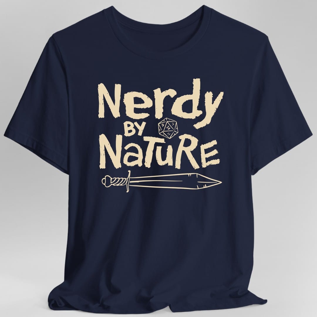 Printify T-Shirt Navy / S Nerdy By Nature T-Shirt