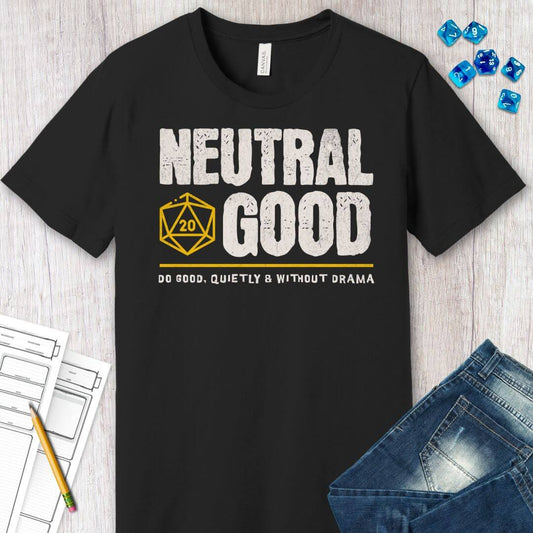 Printify T-Shirt Neutral Good Shirt - DnD Alignment T-shirt