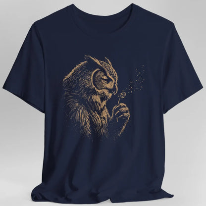 Printify T-Shirt Navy / S Owlbear Dandelion T-Shirt
