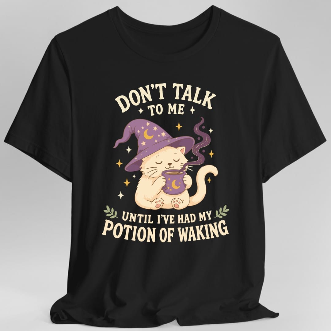 Printify T-Shirt Black / S Potion Of Waking T-Shirt