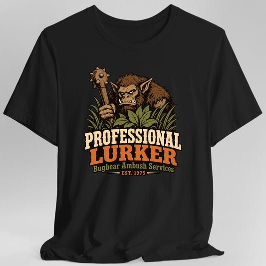 Professional Lurker Bugbear T-Shirt - Black