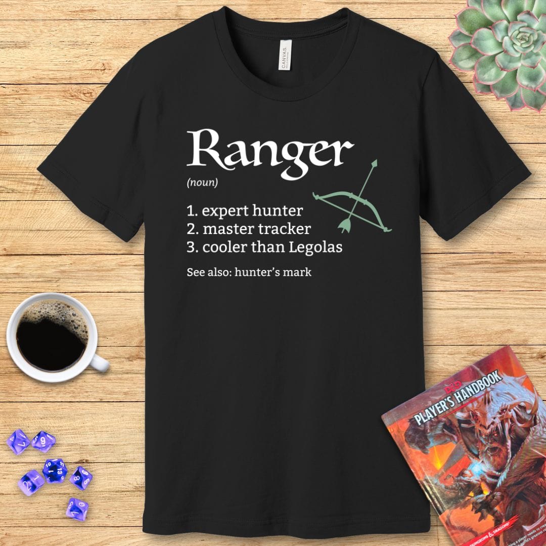 Printify T-Shirt Ranger Class Definition T-Shirt