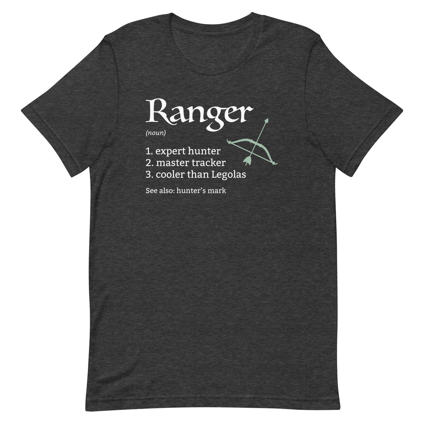 Printify T-Shirt Dark Grey Heather / S Ranger Class Definition T-Shirt