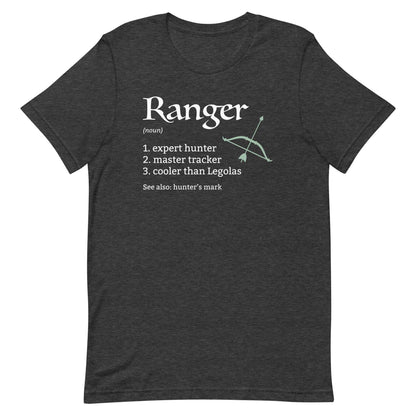 Printify T-Shirt Dark Grey Heather / S Ranger Class Definition T-Shirt