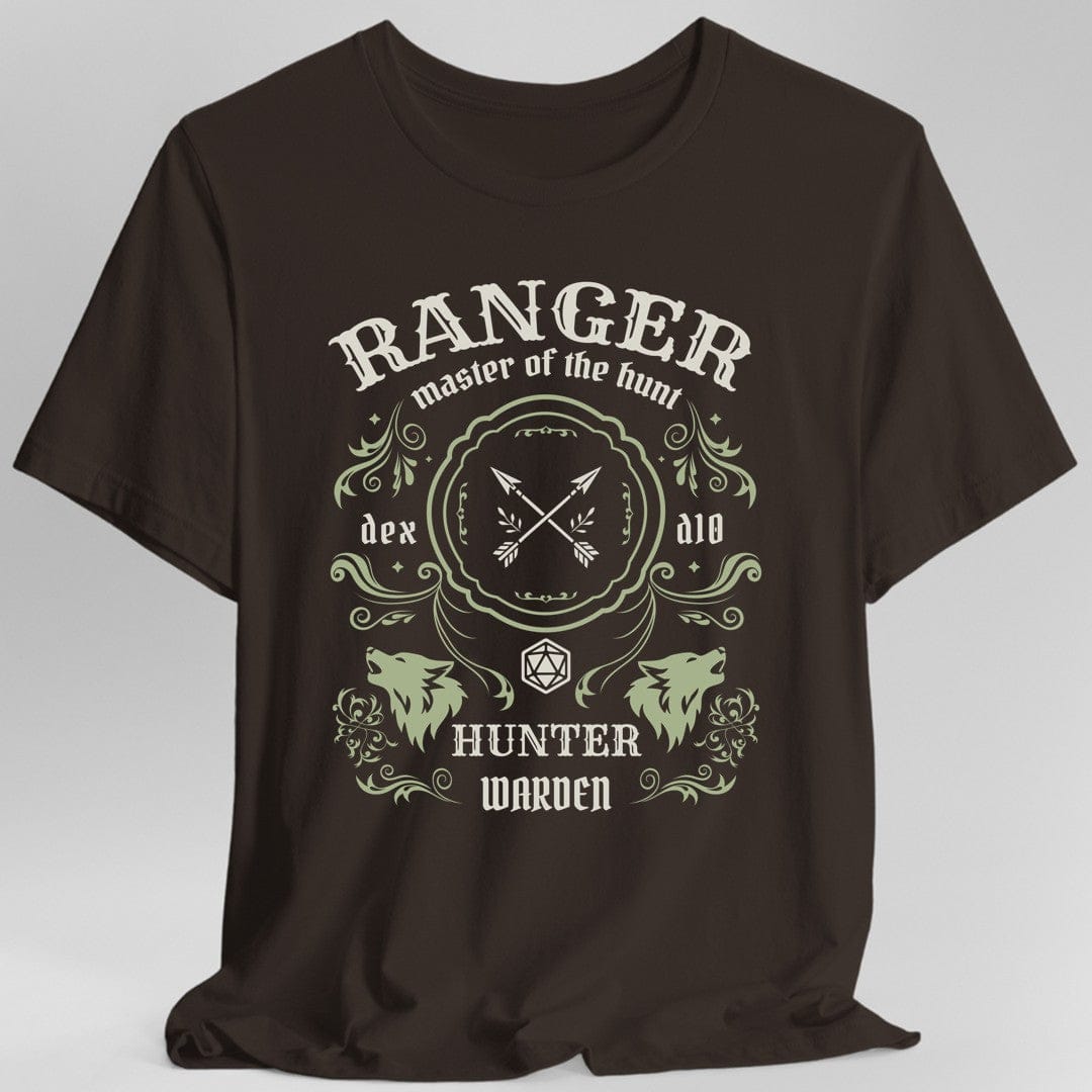 Printify T-Shirt Dark Chocolate / S Ranger Class Vintage Label T-Shirt