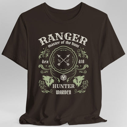 Printify T-Shirt Dark Chocolate / S Ranger Class Vintage Label T-Shirt