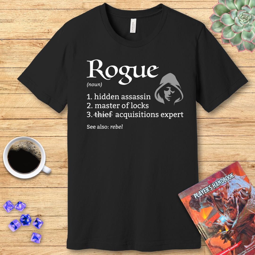 Printify T-Shirt Rogue Class Definition T-Shirt