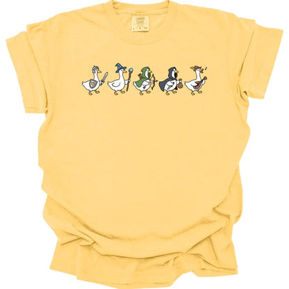 Printify T-Shirt Butter / S Silly Goose Adventurers Funny D&D T-Shirt - Comfort Colors
