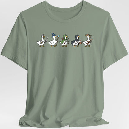 Printify T-Shirt Sage / S Silly Goose Adventurers Funny D&D T-Shirt