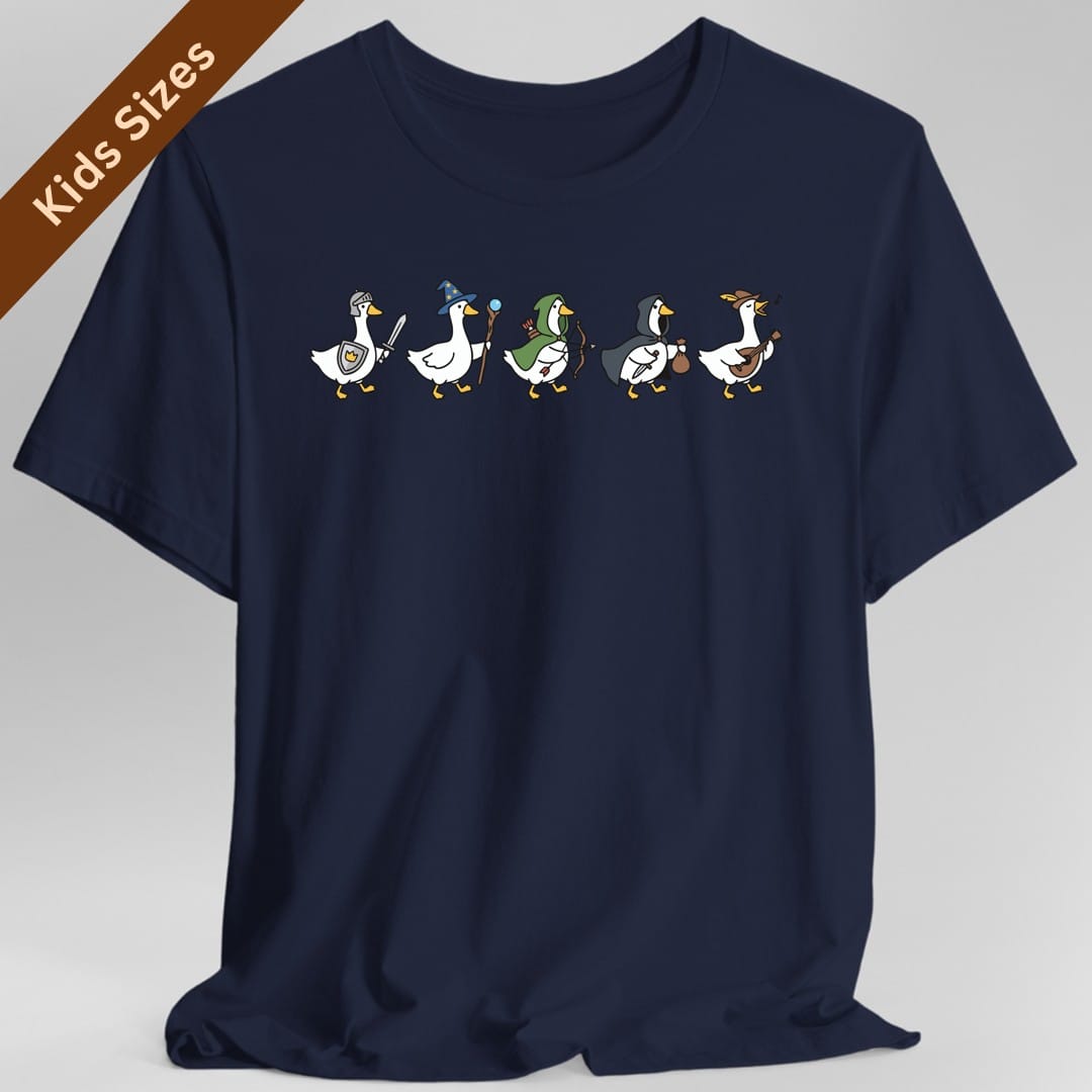 Printify Kids clothes Navy / XS Silly Goose Adventurers Kids T-Shirt