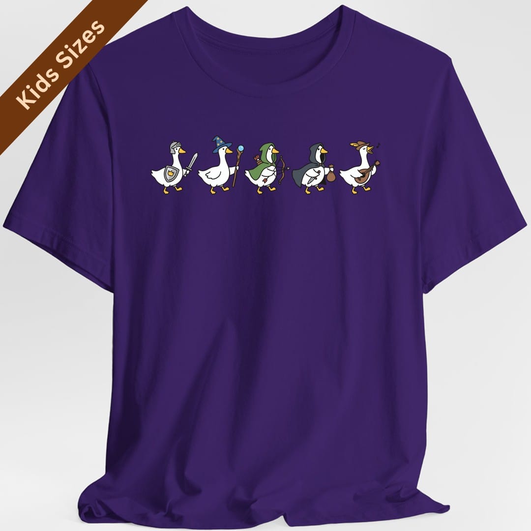 Printify Kids clothes Purple / XS Silly Goose Adventurers Kids T-Shirt