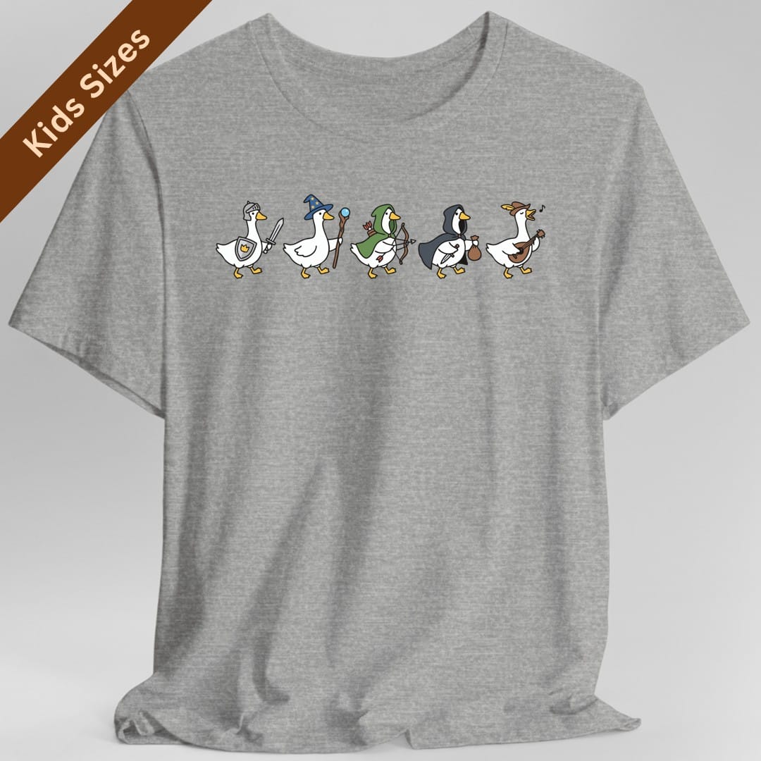 Printify Kids clothes Sport Grey / XS Silly Goose Adventurers Kids T-Shirt