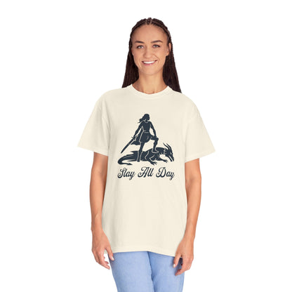 Printify T-Shirt Slay All Day T-Shirt - Comfort Colors