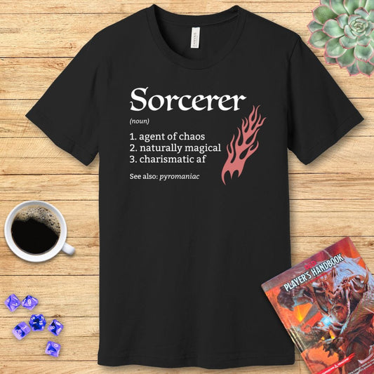 Printify T-Shirt Sorcerer Class Definition T-Shirt