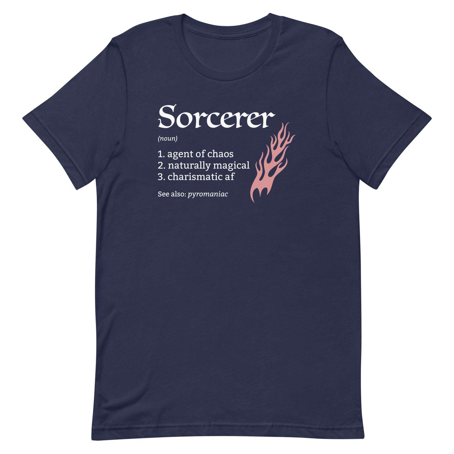 Printify T-Shirt Navy / S Sorcerer Class Definition T-Shirt