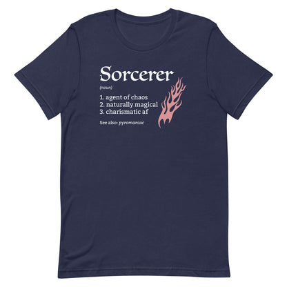 Printify T-Shirt Navy / S Sorcerer Class Definition T-Shirt