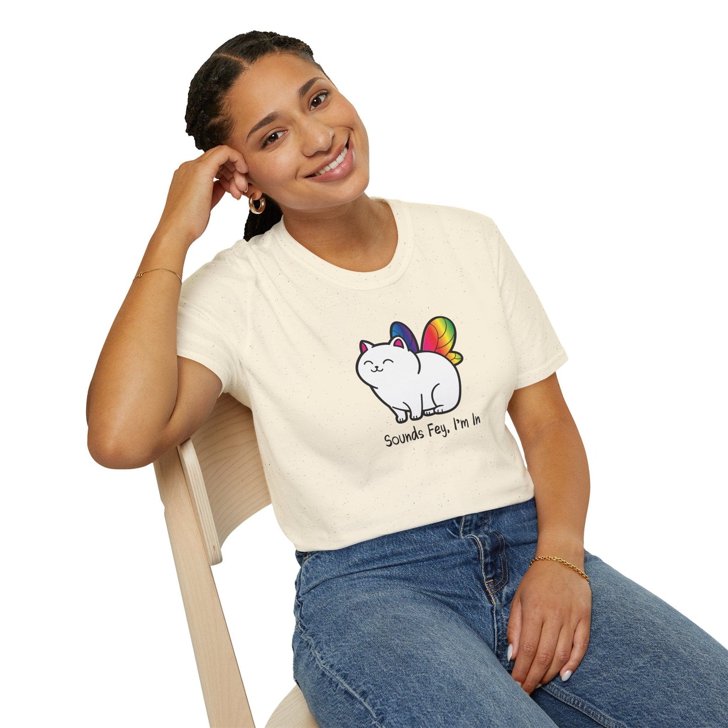 Printify T-Shirt Sounds Fey I'm In T-shirt