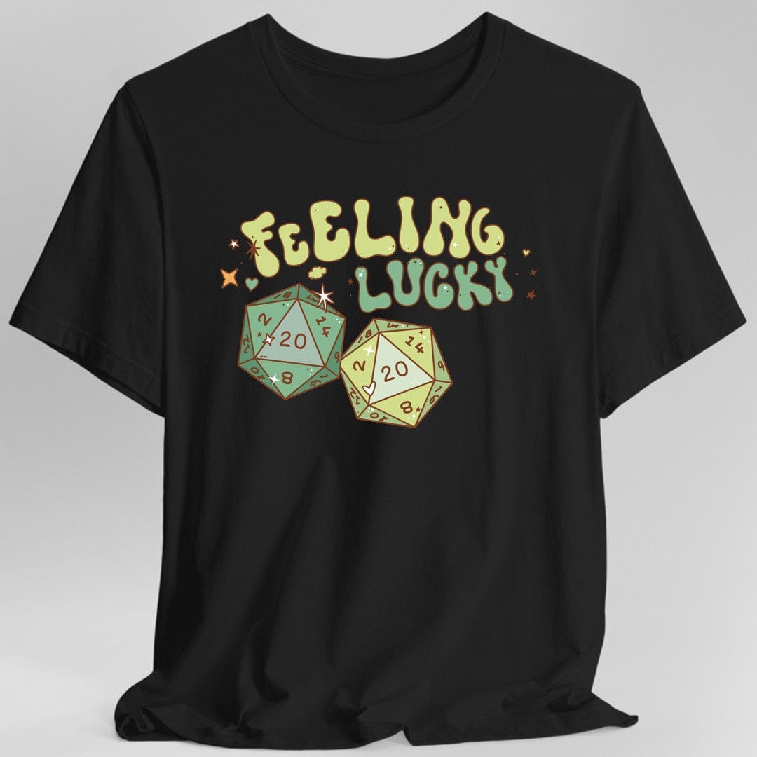 Printify T-Shirt Black / S St. Patricks Day DnD Shirt