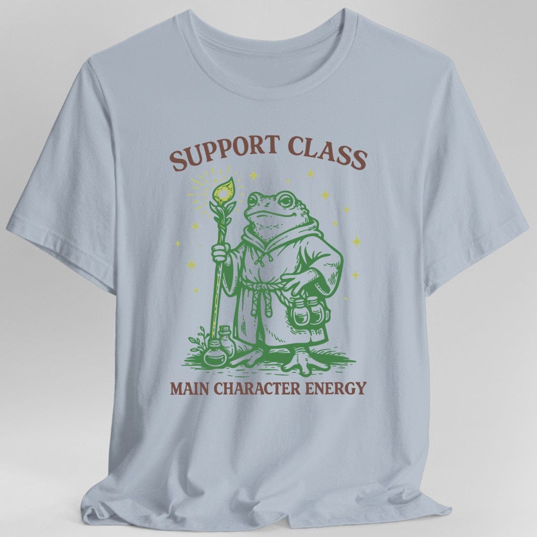 Printify T-Shirt Light Blue / S Support Class T-Shirt