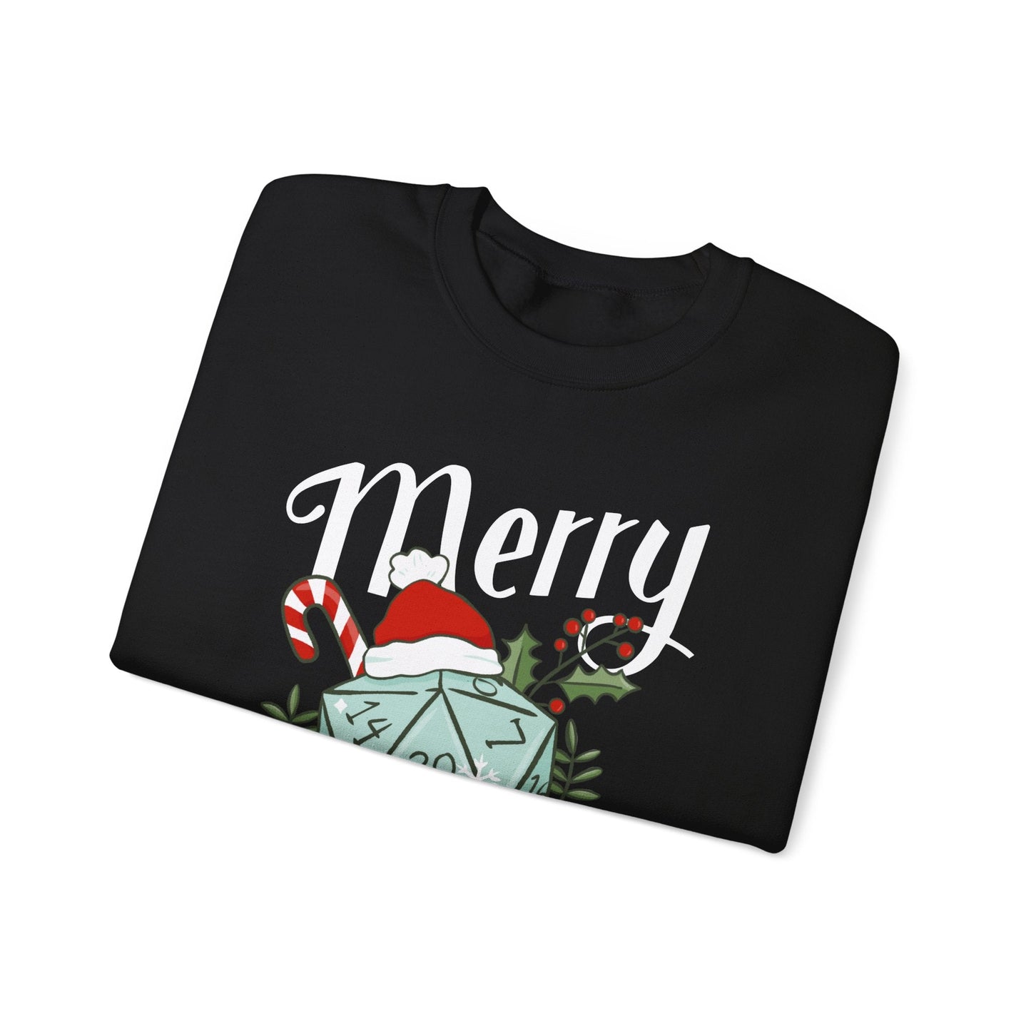 DnD Merry Critmas Sweatshirt Sweatshirt