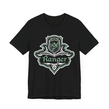 D&D Ranger Class Fancy Emblem Shirt T-Shirt Black / S