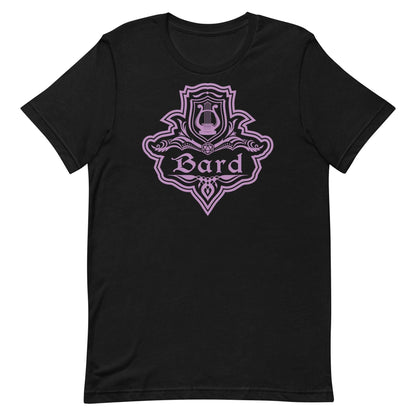 DnD Bard Class Emblem T-Shirt - Dungeons & Dragons Bard Tee T-Shirt Black / S