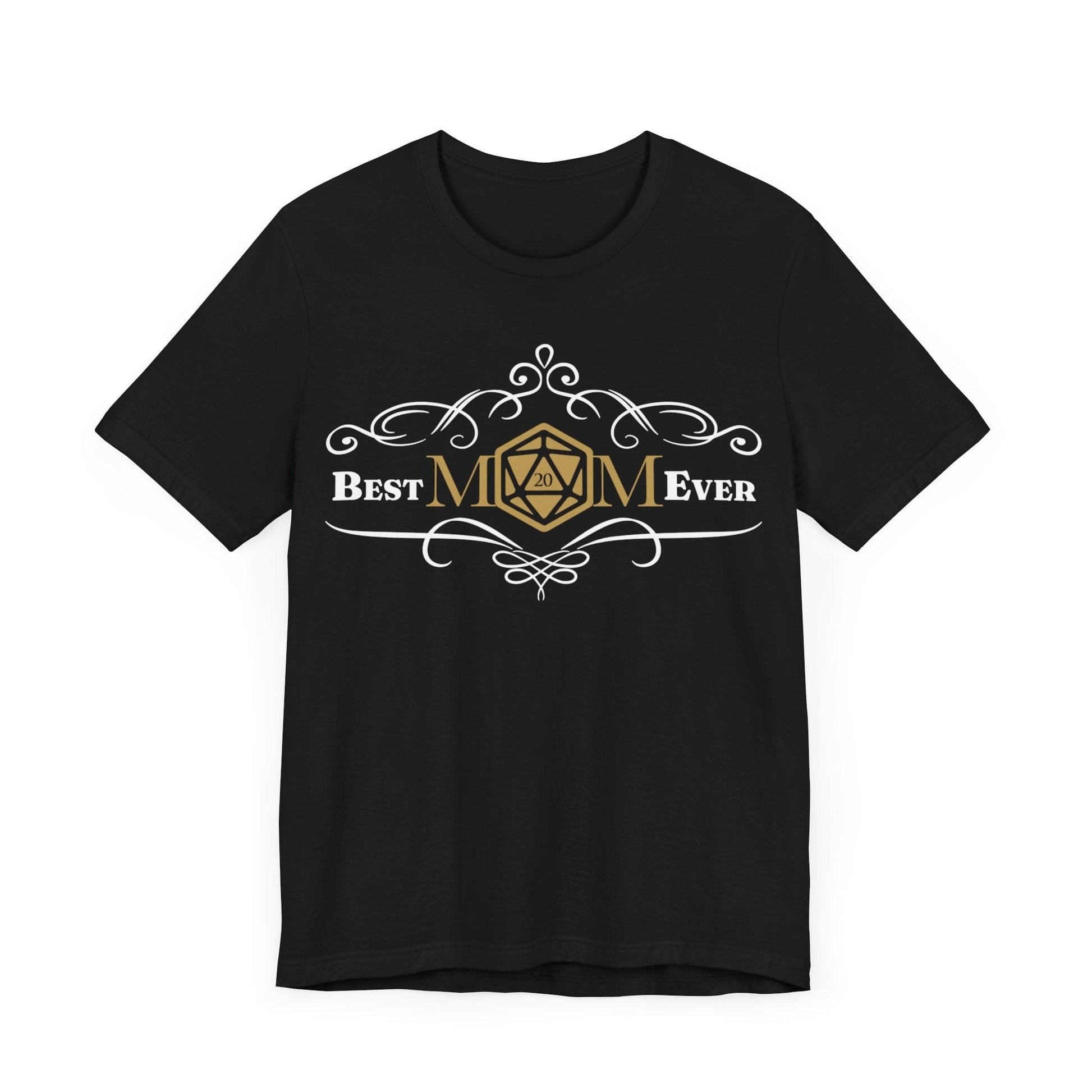 DnD Best Mom Ever T-Shirt T-Shirt Black / S