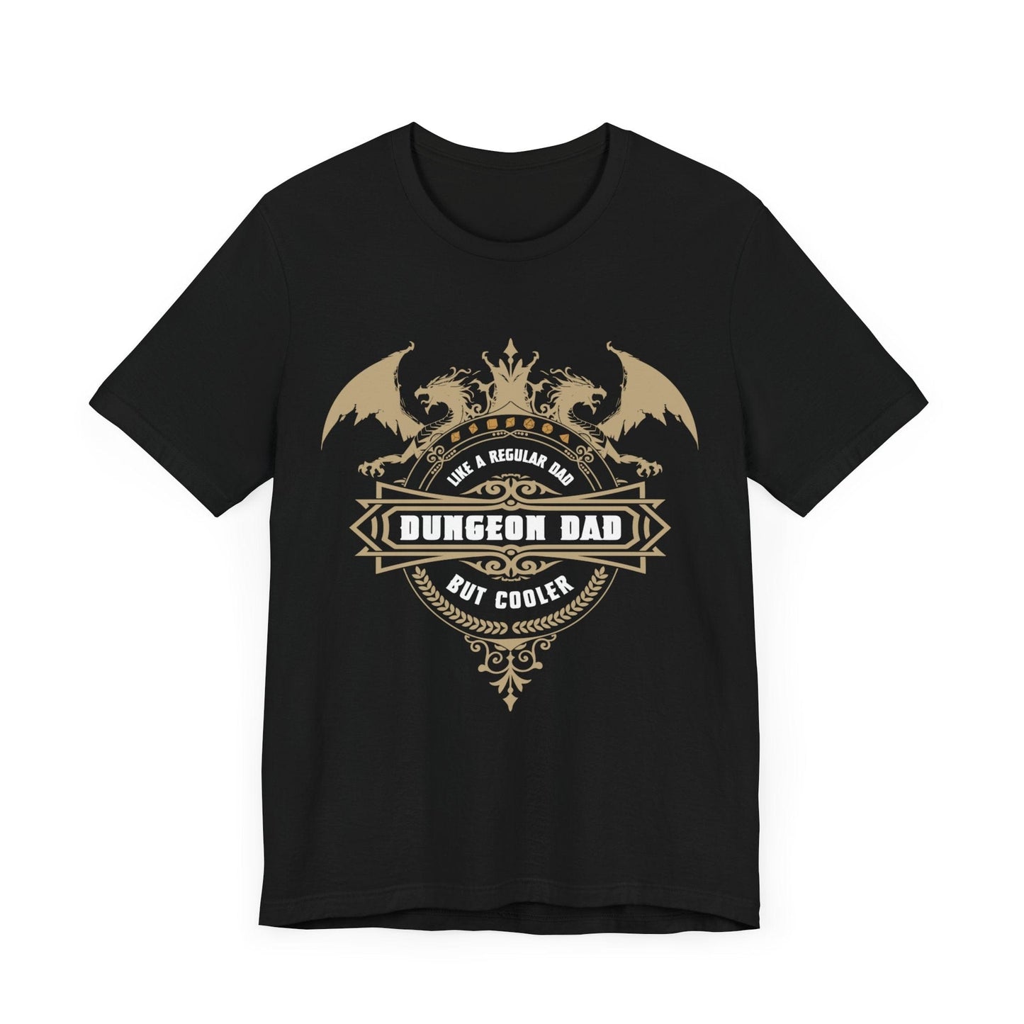 DnD Dungeon Dad T-Shirt T-Shirt Black / S