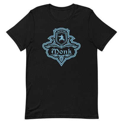 DnD Monk Class Emblem T-Shirt - Dungeons & Dragons Monk Tee T-Shirt Black / S