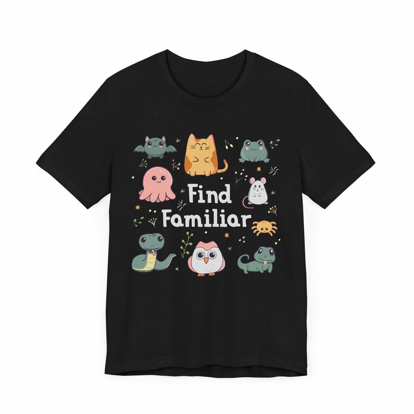 Find Familiar Spell T-Shirt T-Shirt Black / S