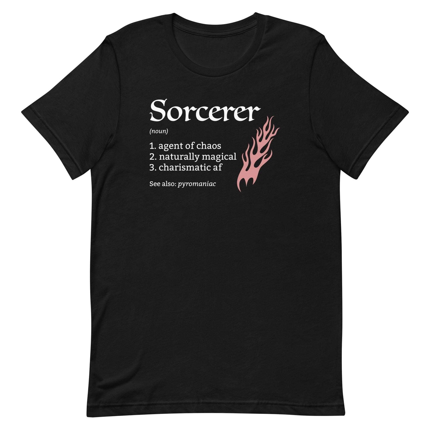 Sorcerer Class Definition T-Shirt – Funny DnD Definition Tee T-Shirt Black / S