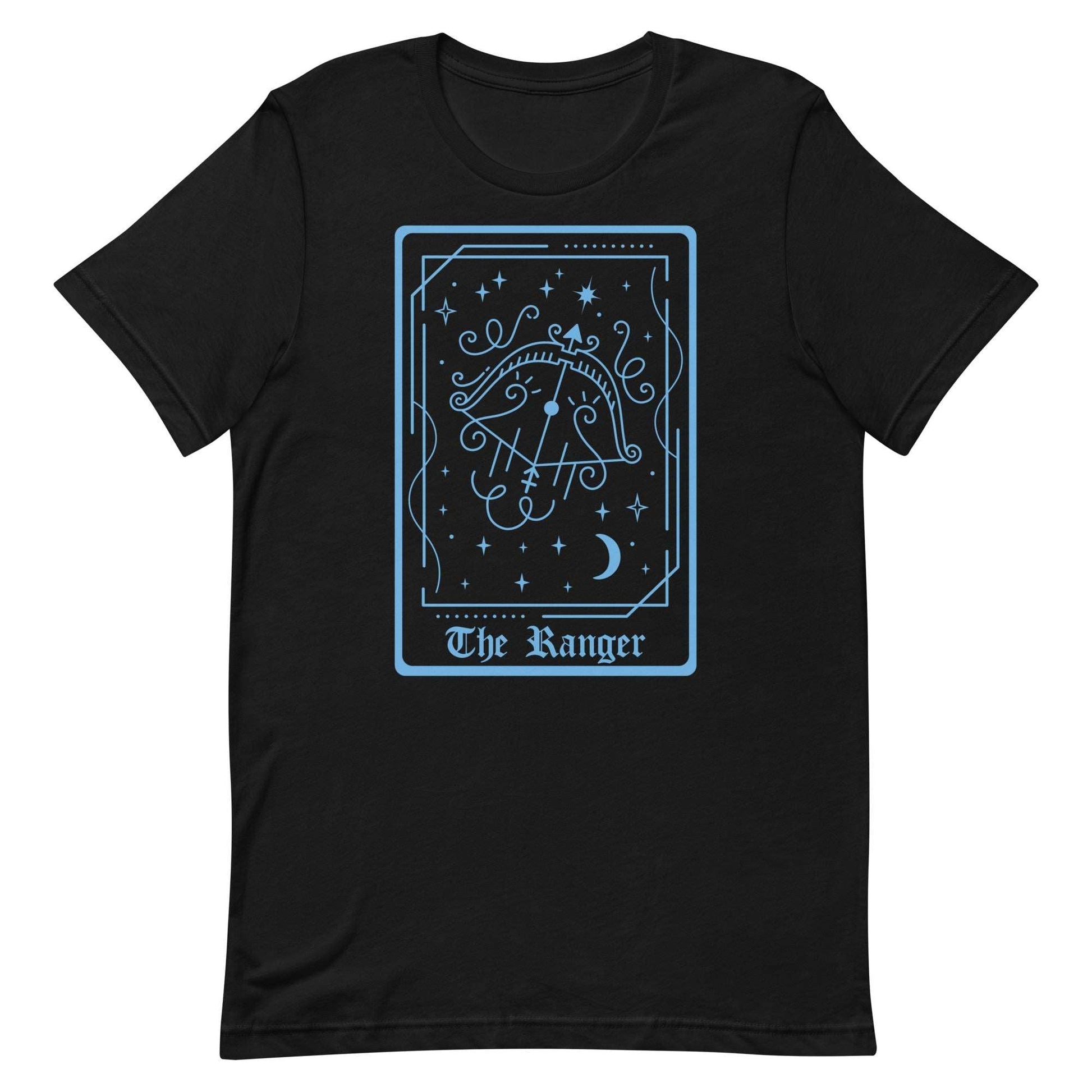 The Ranger Tarot Card T-Shirt – DnD Class Series T-Shirt Black / S