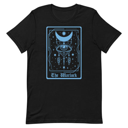 The Warlock Tarot Card T-Shirt – DnD Class Series T-Shirt Black / S