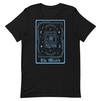 The Wizard Tarot Card T-Shirt – DnD Class Series T-Shirt Black / S