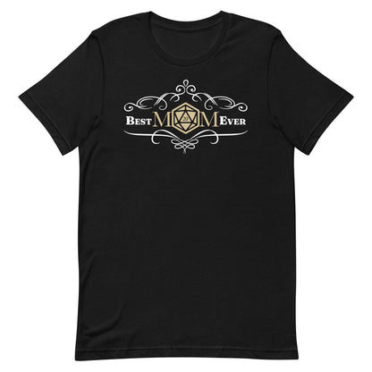 DnD Best Mom Ever Shirt - Dungeons & Dragons Mother's Day T-Shirt T-Shirt Black / XS
