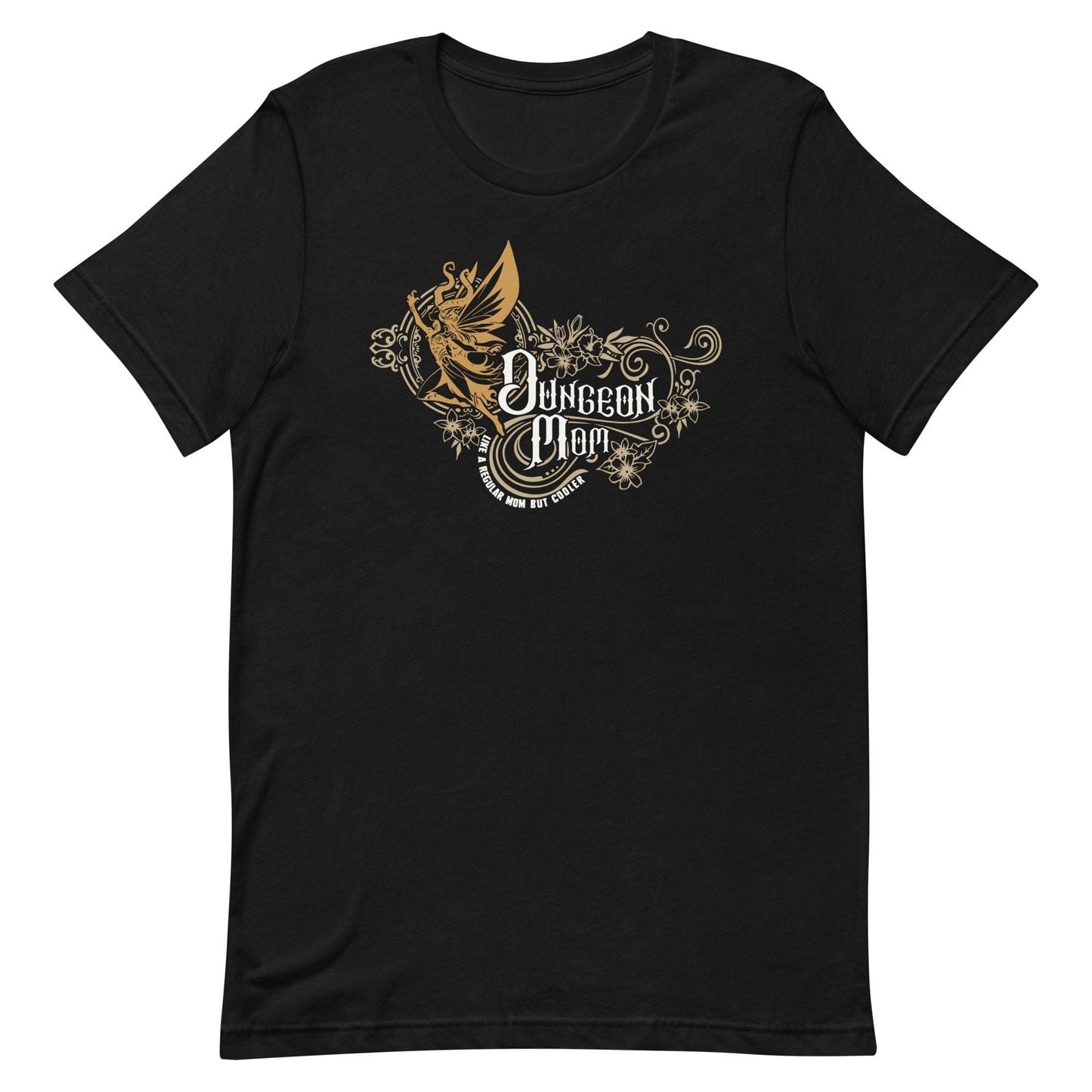 DnD Dungeon Mom Shirt - Dungeons & Dragons Dungeon Mother's Day T-Shirt T-Shirt Black / XS