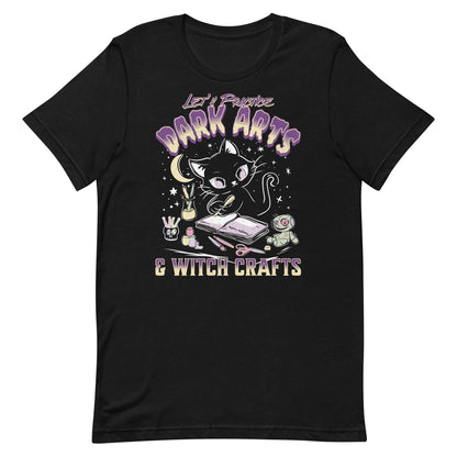 Let's Practice Dark Arts & Witch Crafts Unisex T-shirt T-Shirt Black / XS