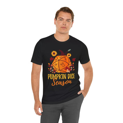 D&D Fall D20 Pumpkin Dice Season Shirt T-Shirt