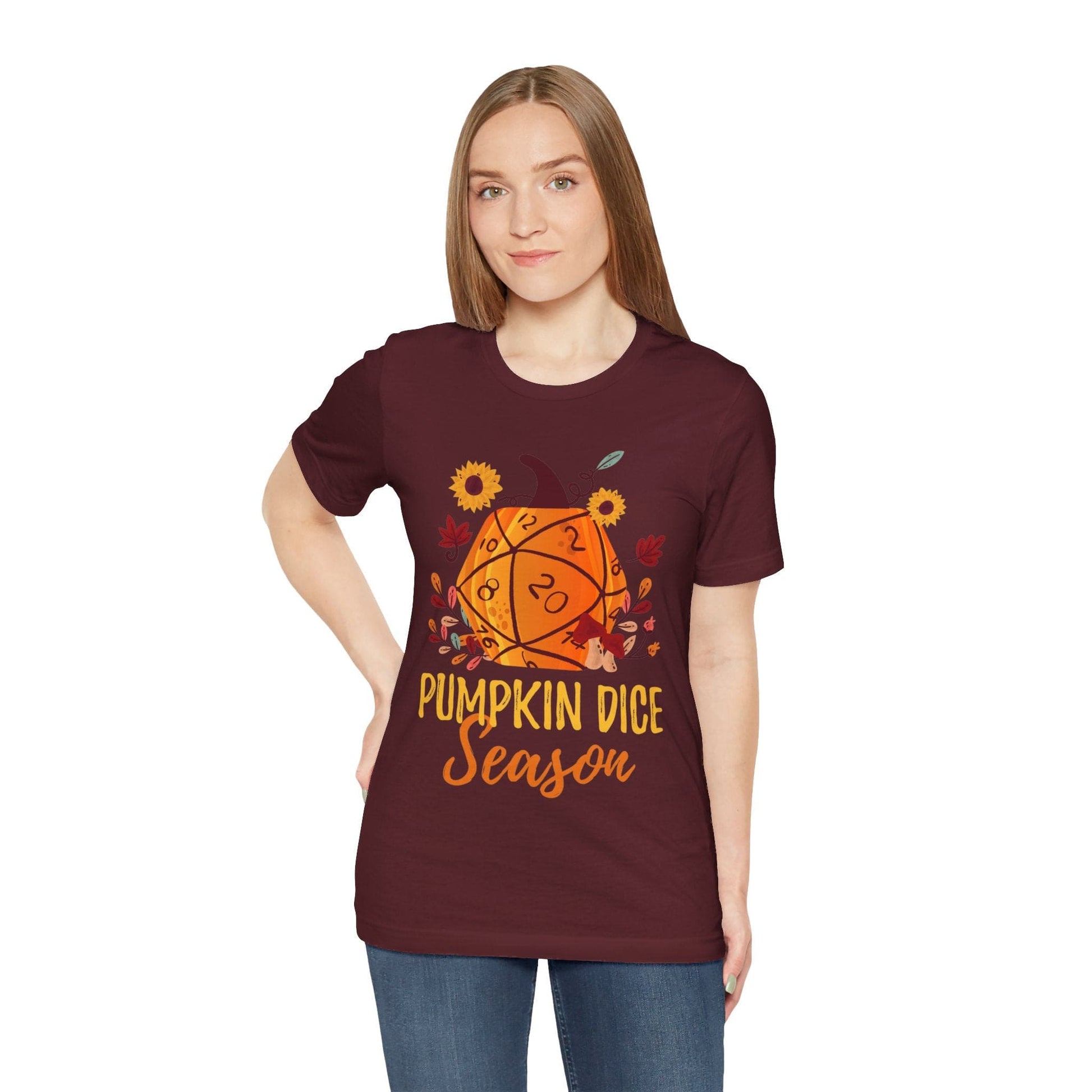 D&D Fall D20 Pumpkin Dice Season Shirt T-Shirt