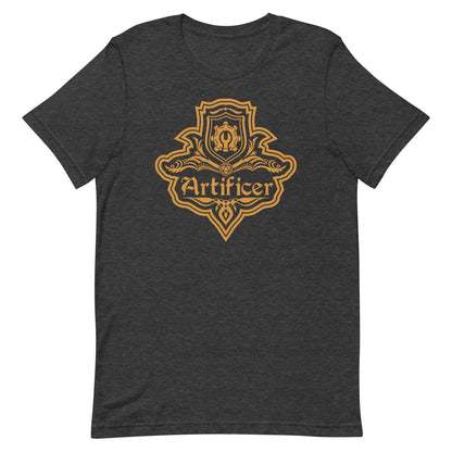 Artificer Class Emblem T-Shirt – DnD Artificer Tee T-Shirt Dark Grey Heather / S