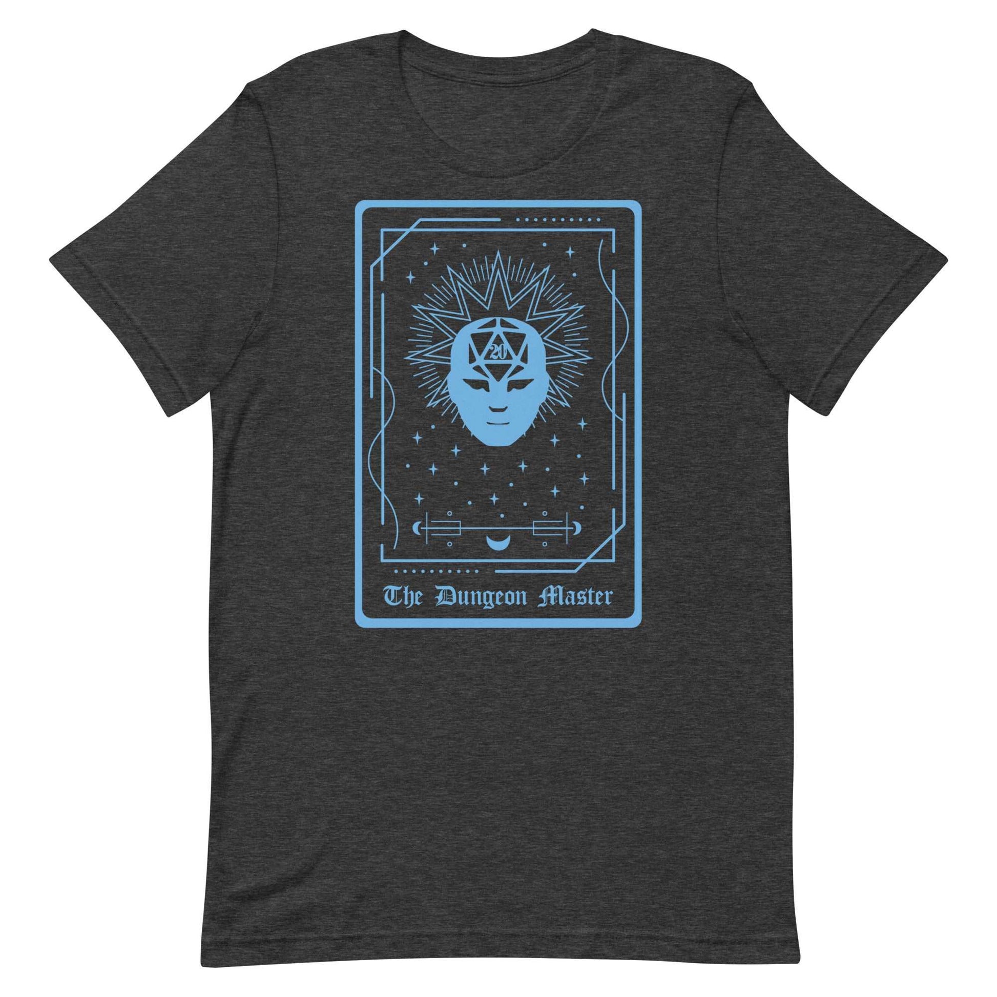 The Dungeon Master Tarot Card T-Shirt – DnD Class Series T-Shirt Dark Grey Heather / S