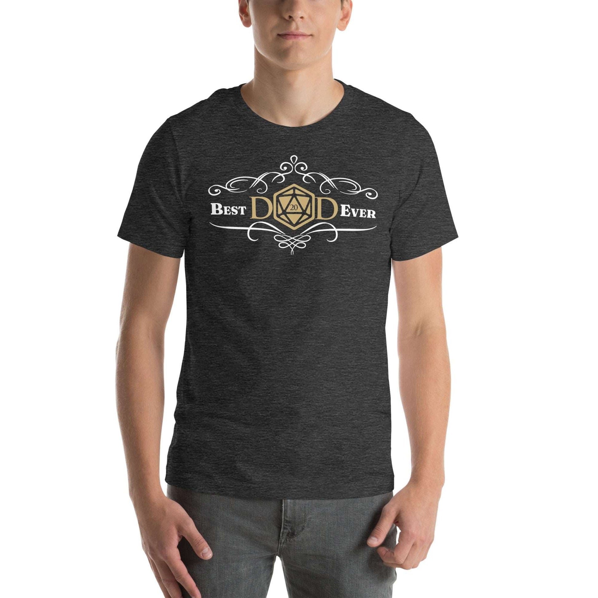 DnD Best Dad Shirt - Dungeons & Dragons Father's Day T-Shirt T-Shirt