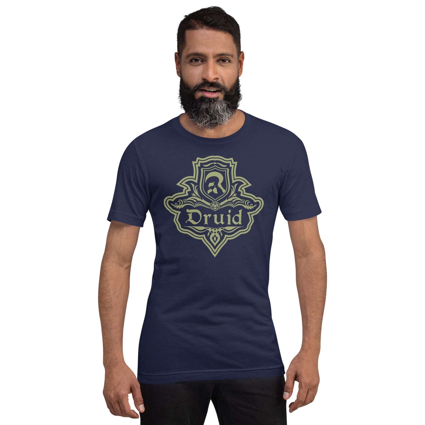 DnD Druid Class Emblem T-Shirt - Dungeons & Dragons Druid Tee T-Shirt