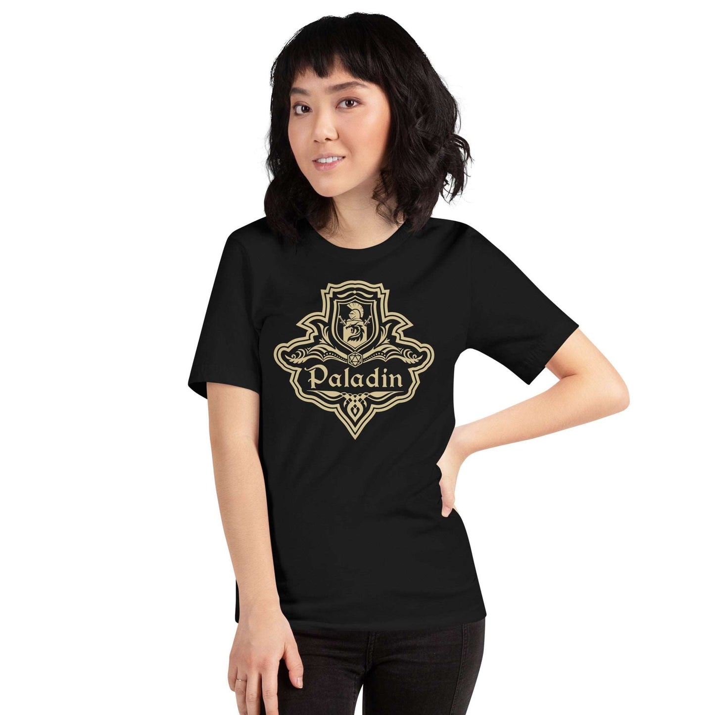 DnD Paladin Class Emblem T-Shirt - Dungeons & Dragons Paladin Tee T-Shirt