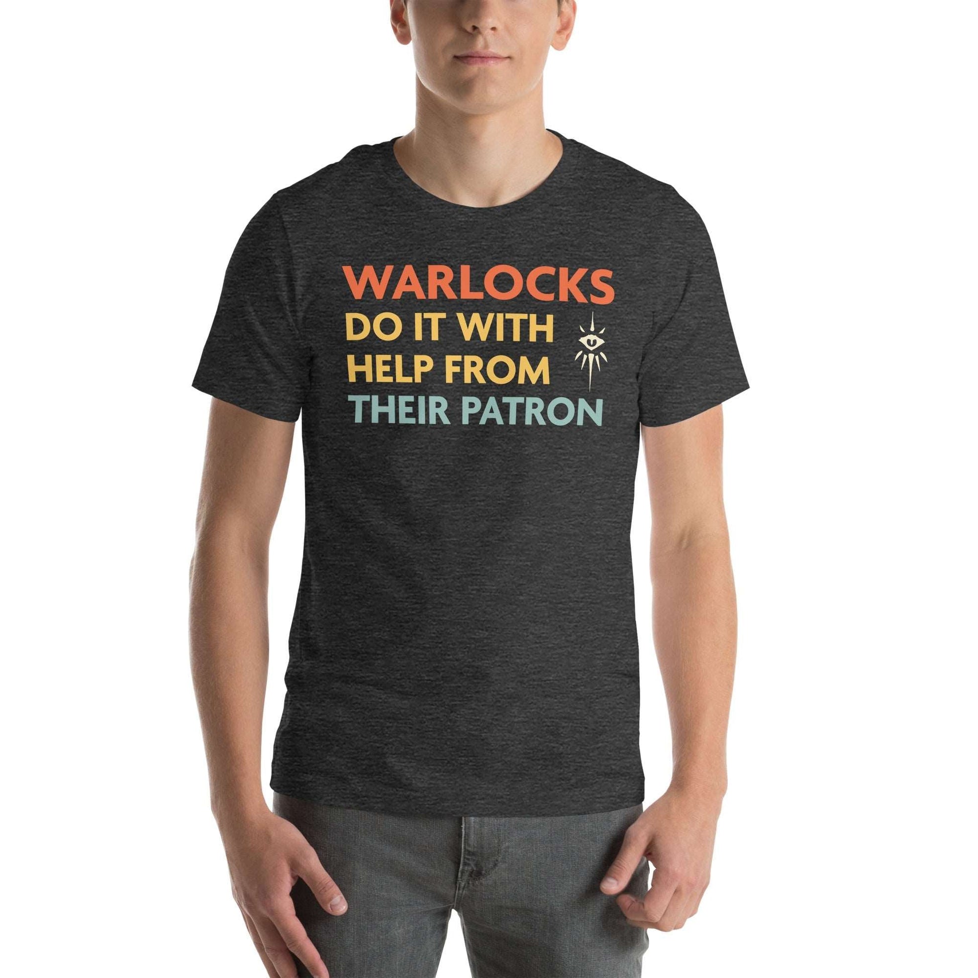 DnD Warlocks Do It Help From Their Patron Shirt T-Shirt